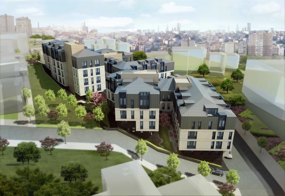 İstanbul'un merkezi Kağıthane'de uygun fiyata yapımı devam eden bir proje