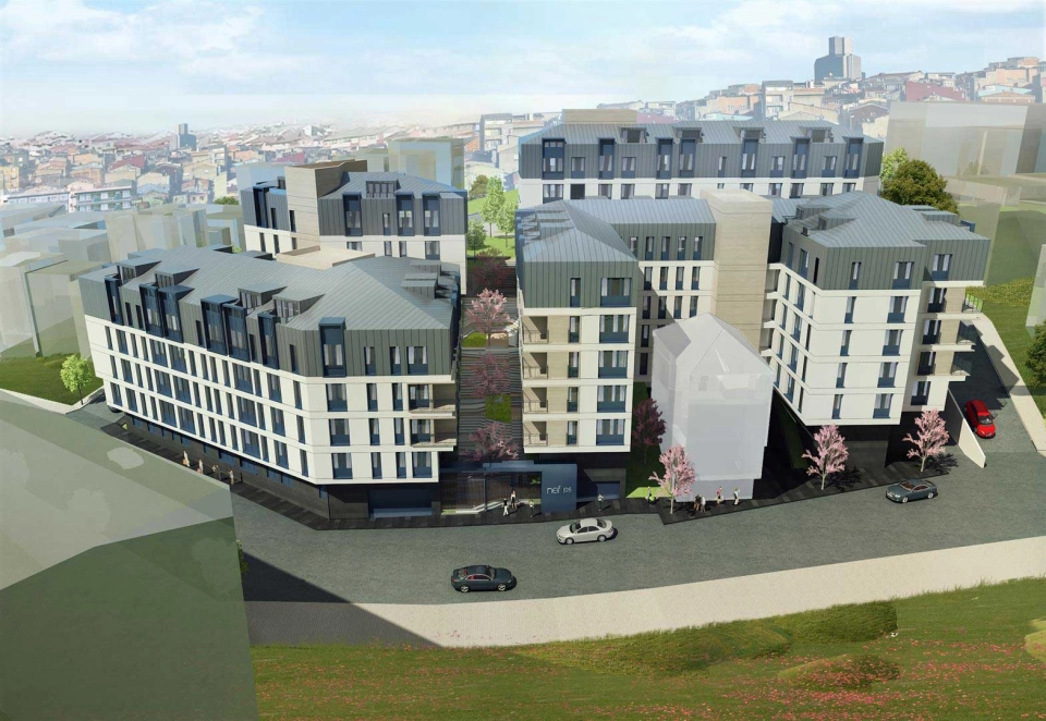 Un projet en construction à un prix attractif au centre d'Istanbul à Kağıthane