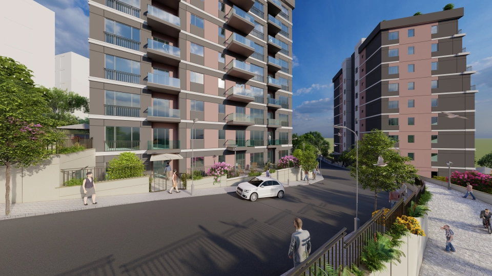 شقة بتصميمات حديثة في منطقة كاغيتهانه