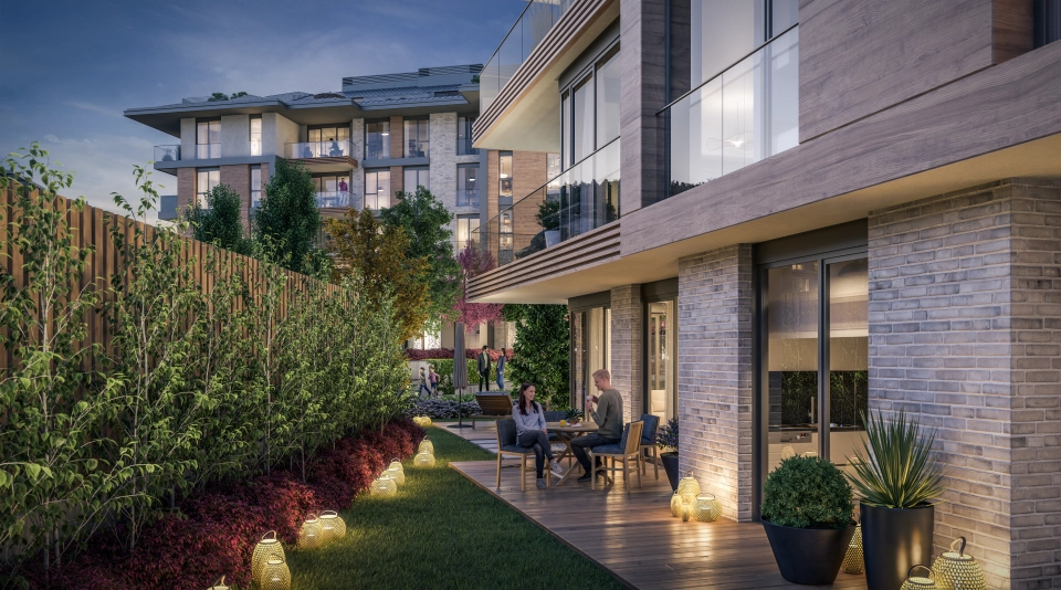 Luxury apartment in the heart of the forests of Istanbul