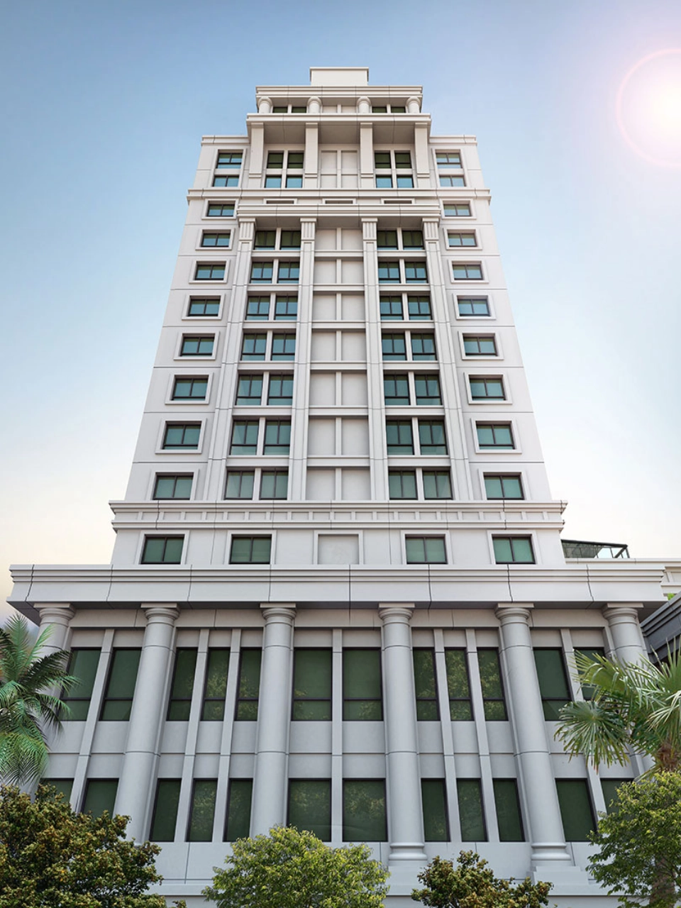 High quality construction units with a view of the famous Bahçeşehir's artificial lake