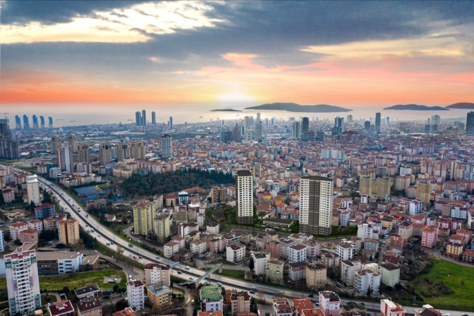 Appartement à Kartal, près du métro à un prix compétitif