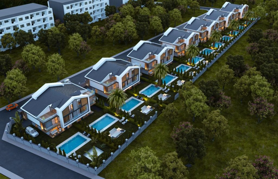 فيلا بالتقسيط على 12 شهر في بيليك دوزو