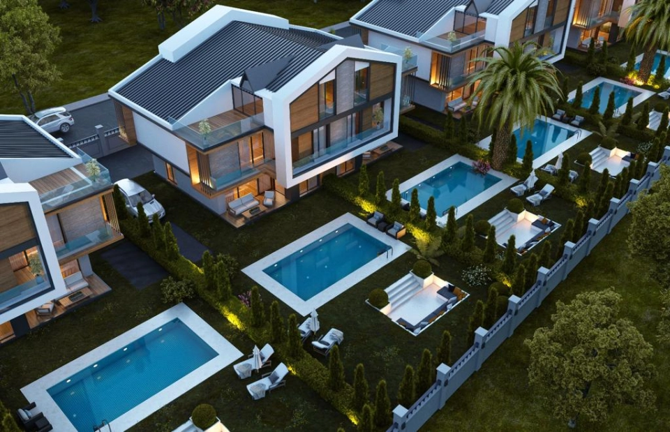 Villa avec des conditions de paiement réparties sur 12 mois à Beylikduzu