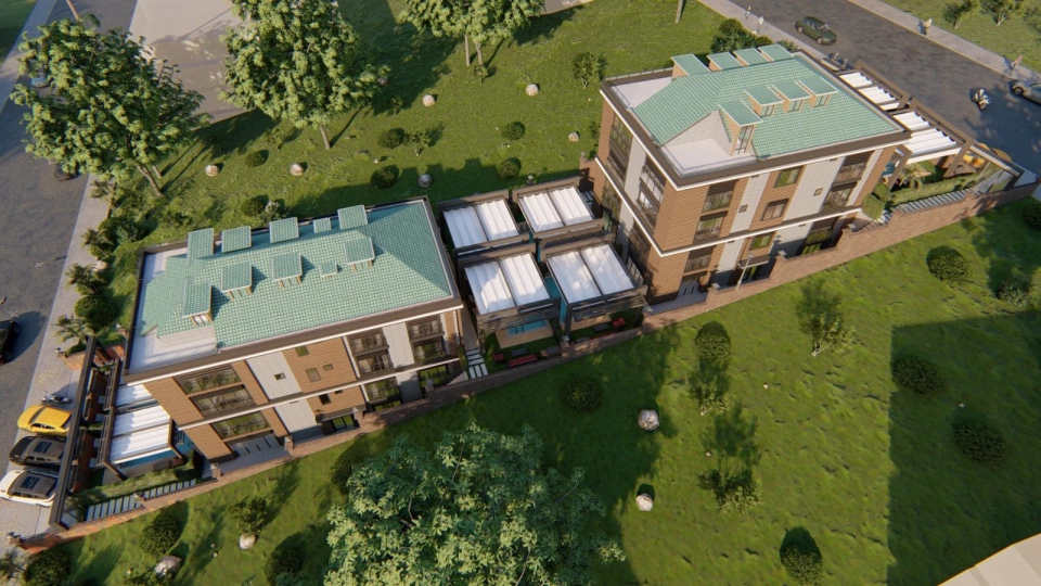 Villas de confort avec vue sur la mer Dans la région de Buyukcekmece adaptées à la citoyenneté turque