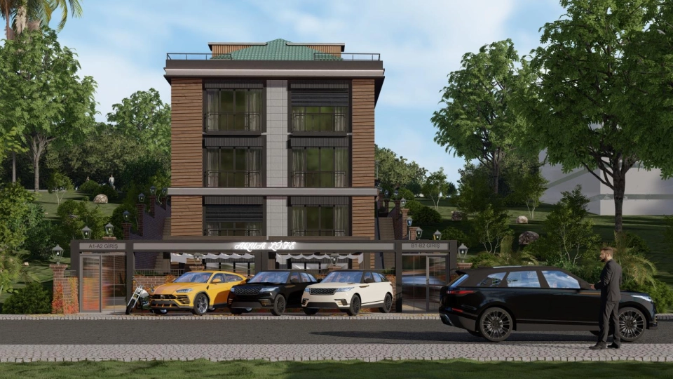 Büyükçekmece bölgesinde Türk vatandaşlığına uygun deniz manzaralı konforlu villalar