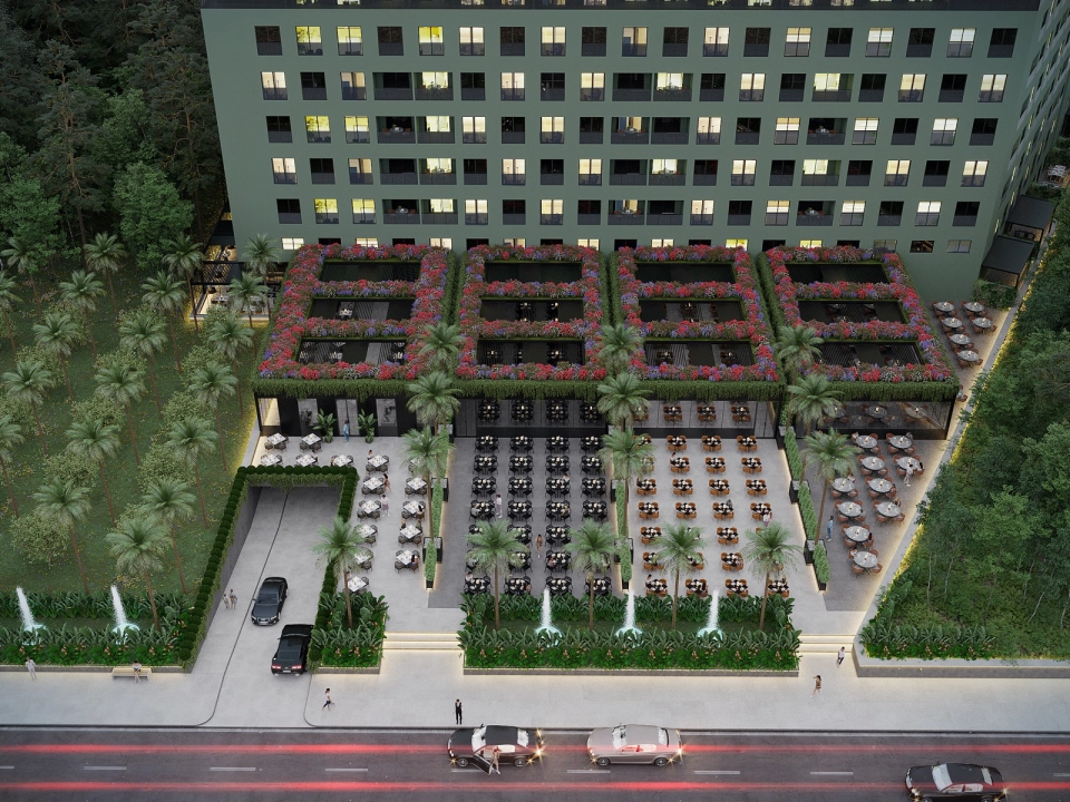 Apartment suitable for green life in city center