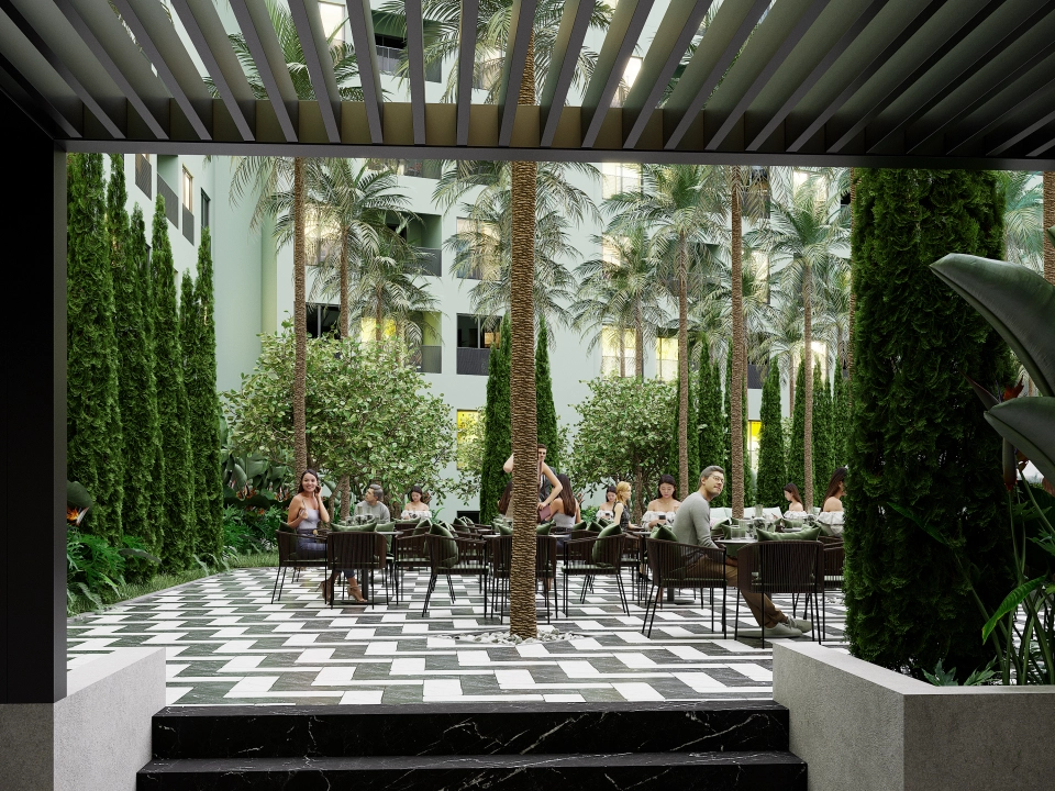 Apartment suitable for green life in city center