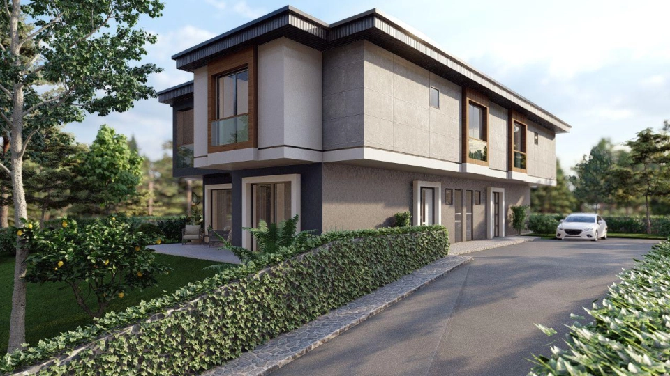 ویلاهایی با طراحی مدرن در بخش اروپایی استانبول