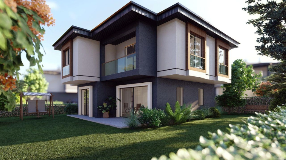 Villas avec design moderne sur la rive européenne d'Istanbul