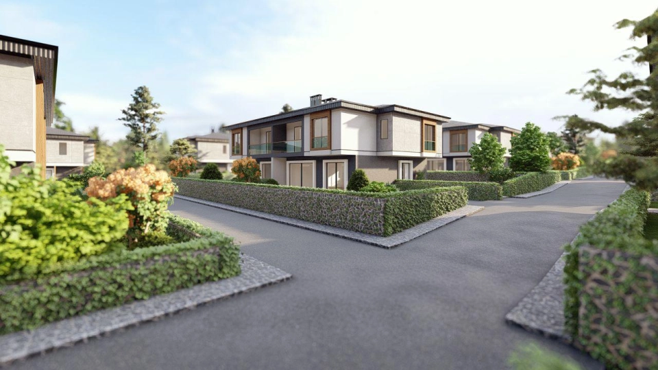 فلل بتصميم حديث في الجانب الأوروبي من اسطنبول