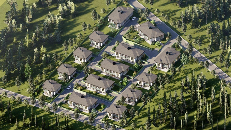 ویلاهایی با طراحی مدرن در بخش اروپایی استانبول