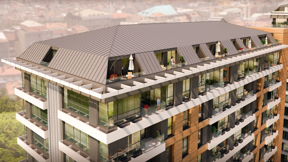 Property for a quality life in coastal area of ​​kucukcekmece