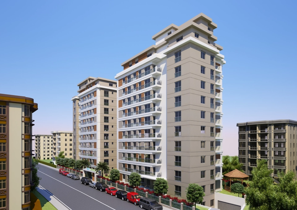 شقق بإطلالات مذهلة  في منطقة كوتشوك تشكمجة