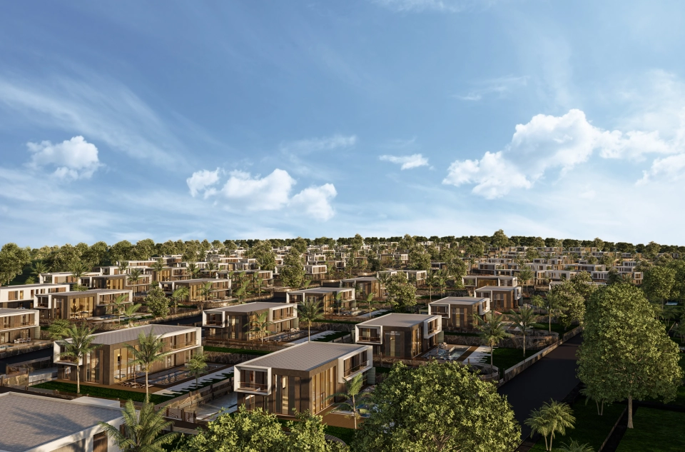 ویلایی بسیار مدرن و شیک در منطقه بویوک چکمه جه استانبول