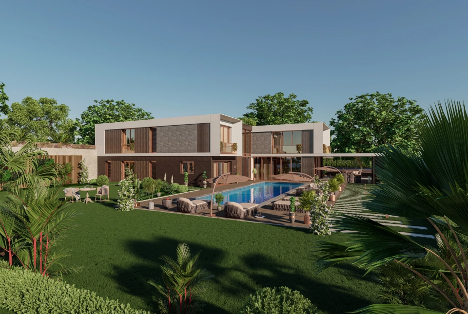 A very modern and stylish villa in the Buyukcekmece district of Istanbul