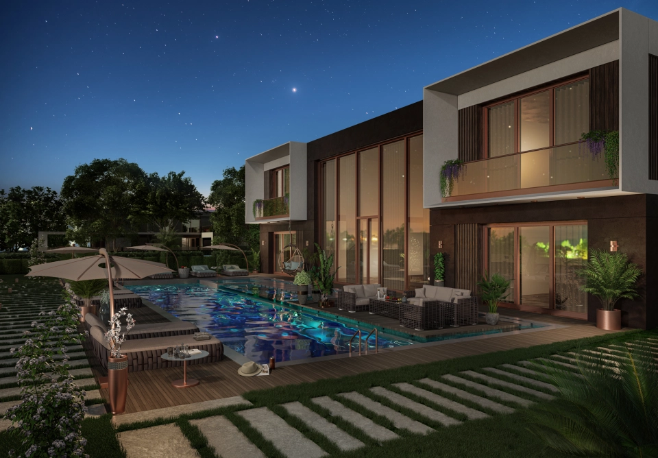 فيلا حديثة و أنيقة في منطقة بيوك شكمجة في اسطنبول