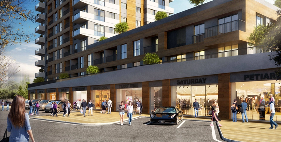 Luxueux appartement adapté à une vie de famille à Umraniye Istanbul