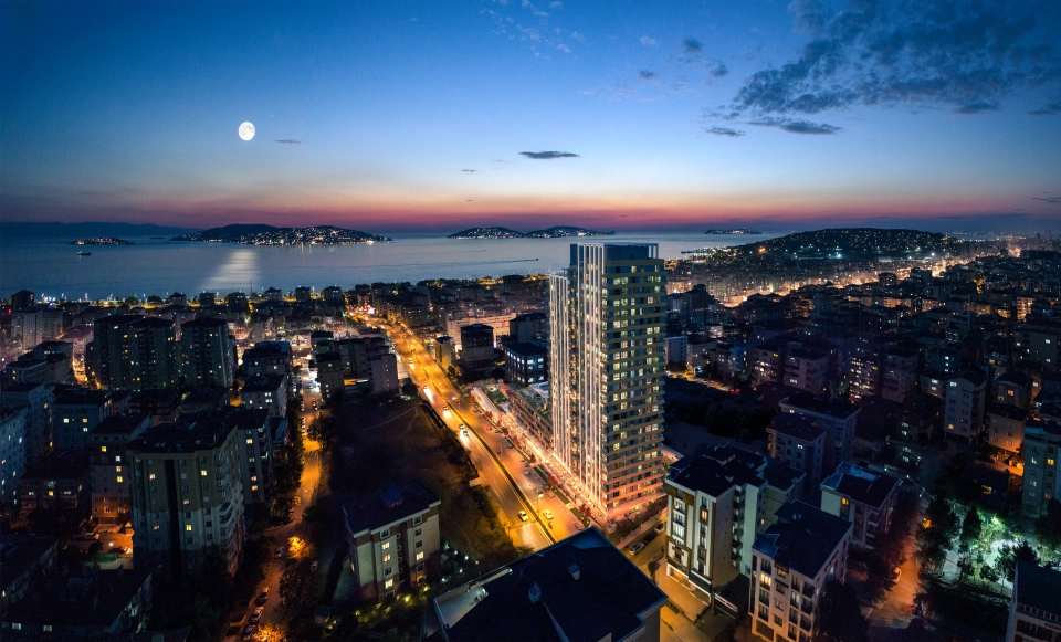 Apartments in the heights of Istanbul