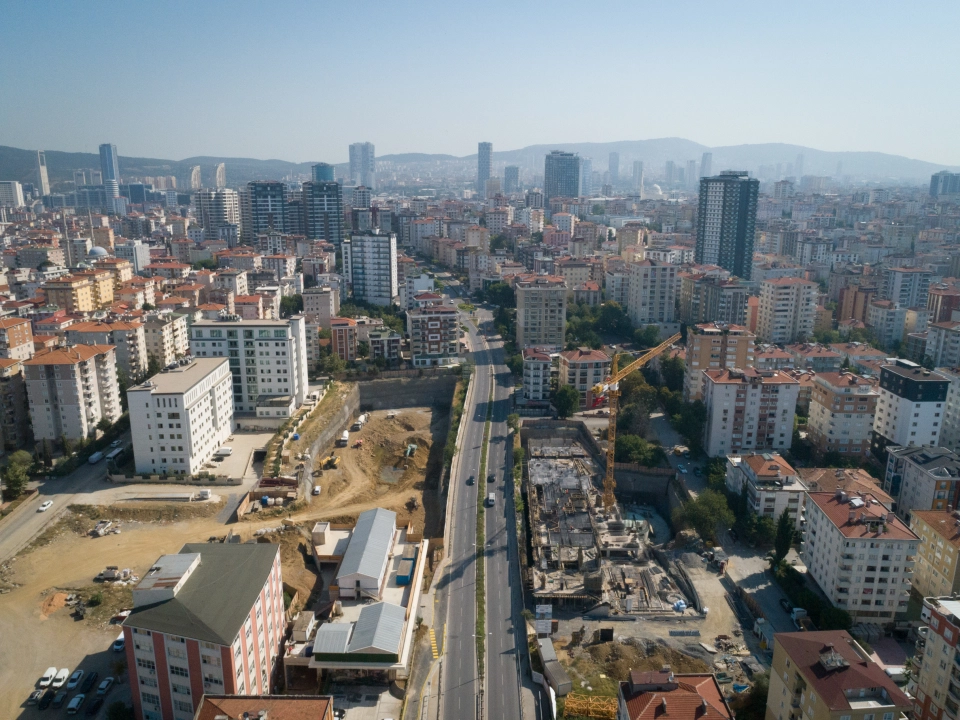 Apartments in the heights of Istanbul