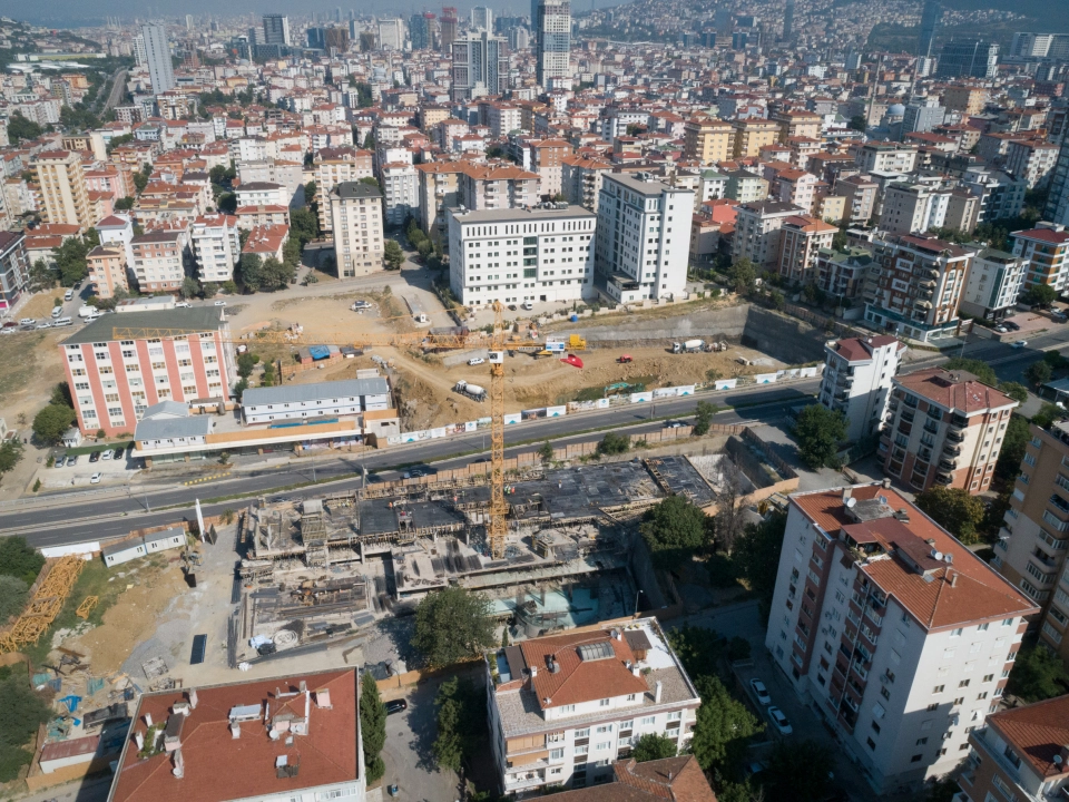 Apartments in the heights of Istanbul