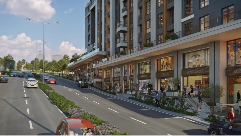 Apartments in the heights of Istanbul