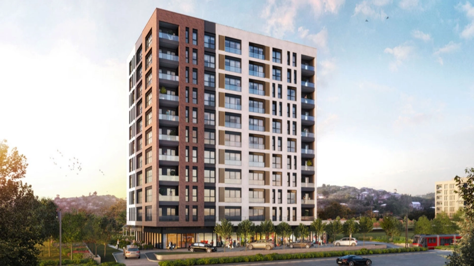 برجی لوکس با امکانات هتل، فوق العاده برای سرمایه گذاری در منطقه کاییتهانه استانبول