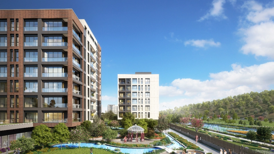 Apartments with hotel standards suitable for investment in Kağıthane Istanbul