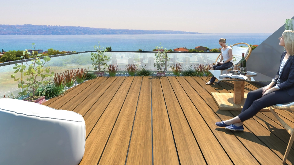 Apartments with magnificent sea views and modern architecture