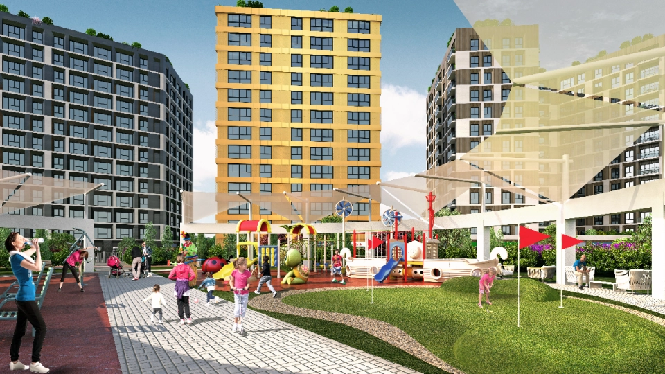 وحدات سكنية مناسبة للعيش مع مرافق عالية الجودة في كوتشوك شكمجة