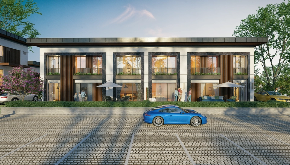 فلل بتصميم رائع في منطقة بهشة شهير