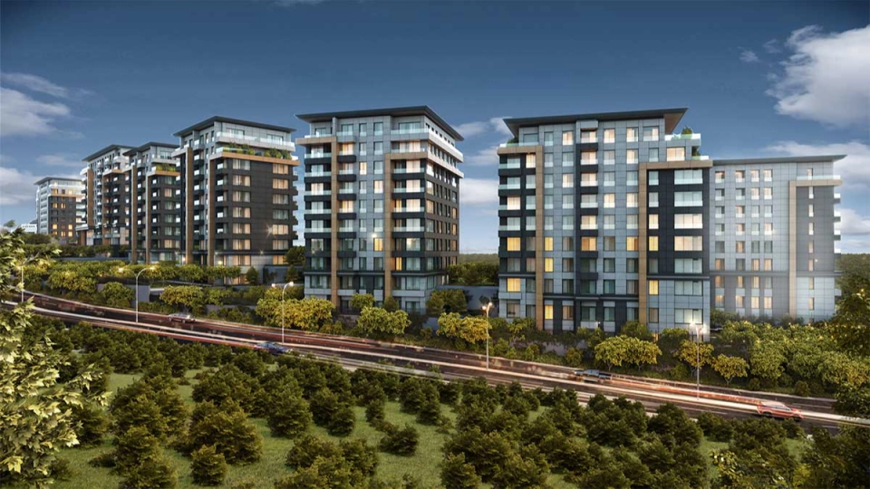 Project in Kağıthane near the metro