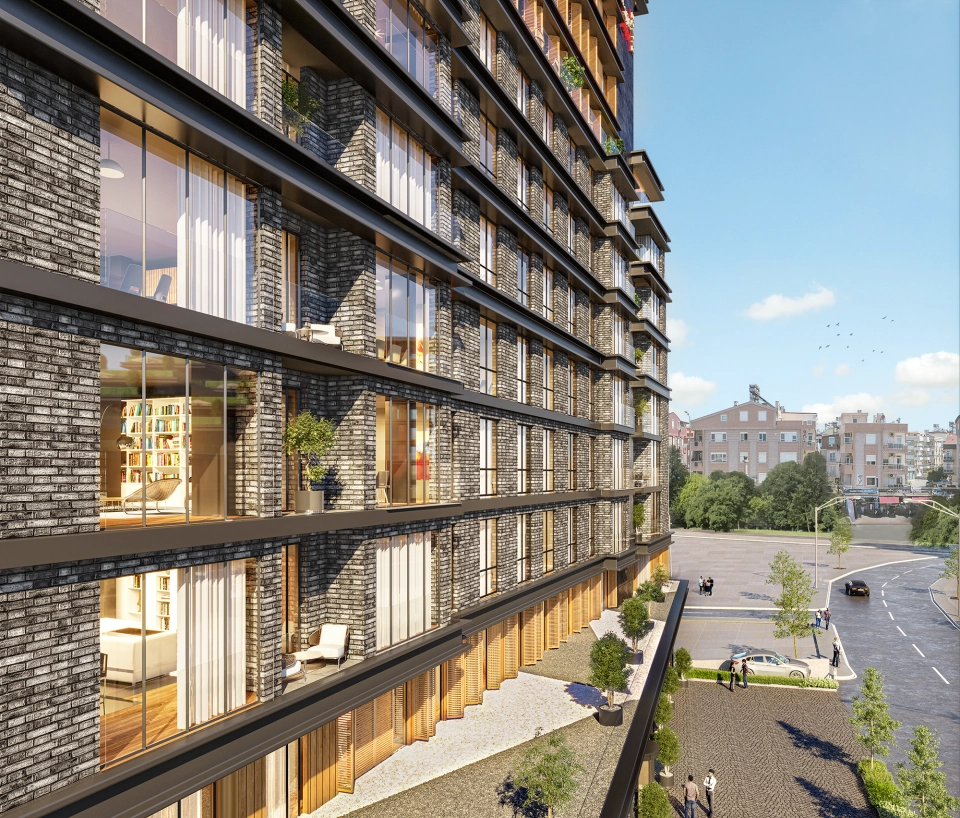 A project in the growing area of zeytinburnu suitable for investment and living