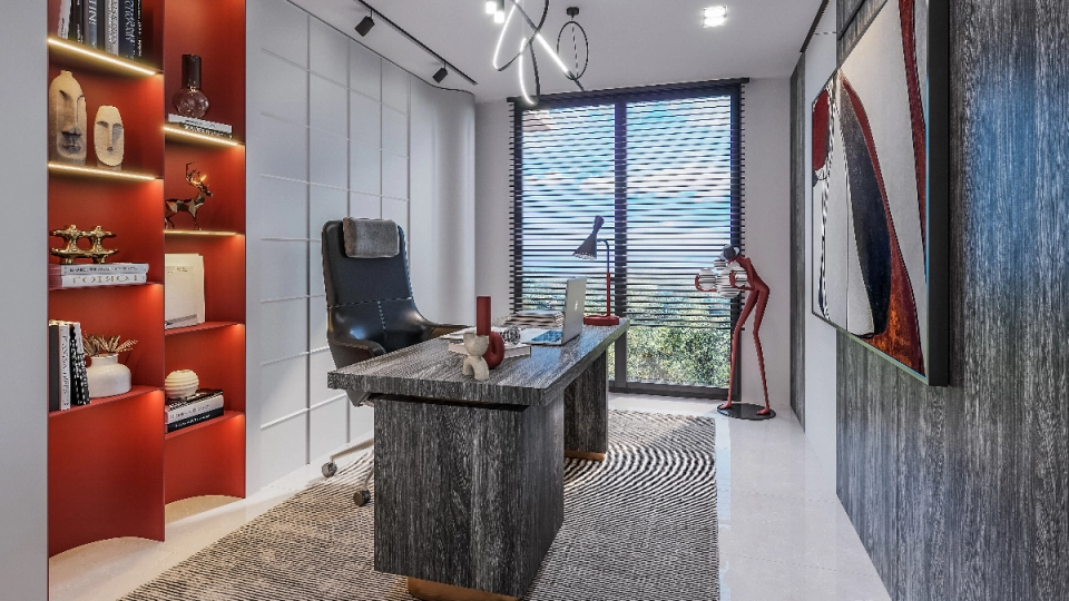 An apartment with a view of the Bosphorus and close to two metro lines M4 and M5 - صورة 4