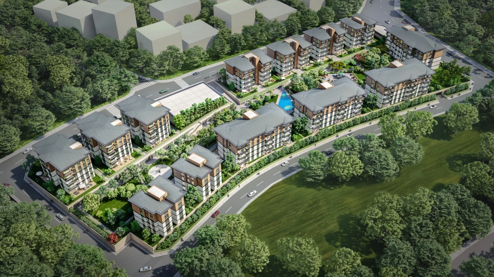 Apartment in the famous Basaksehir area at a fair price