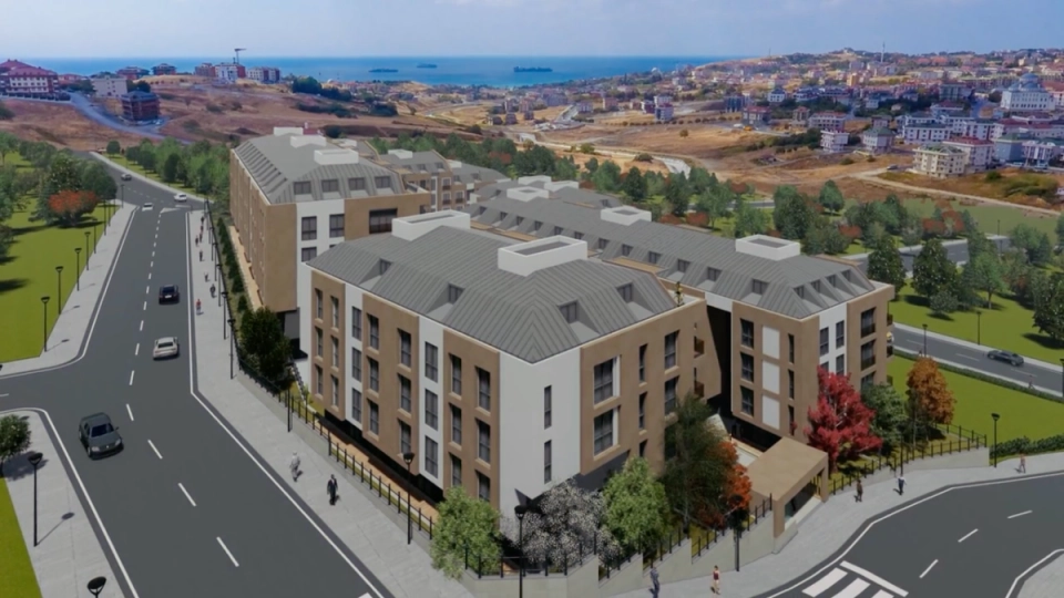 Luxury Apartments with Sea Views and Easy Access to E-5 and E-80 Highways