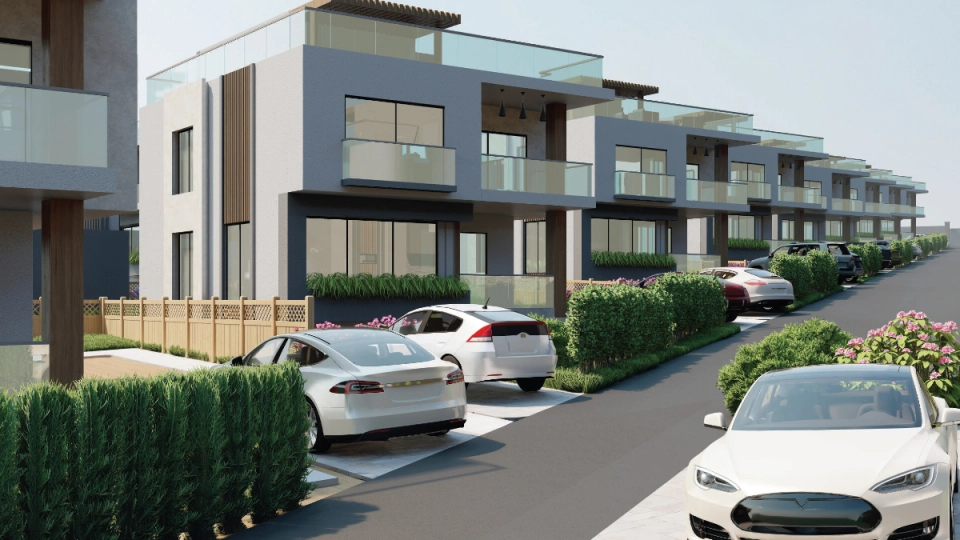 Villa with sea view and very close to E80 highway