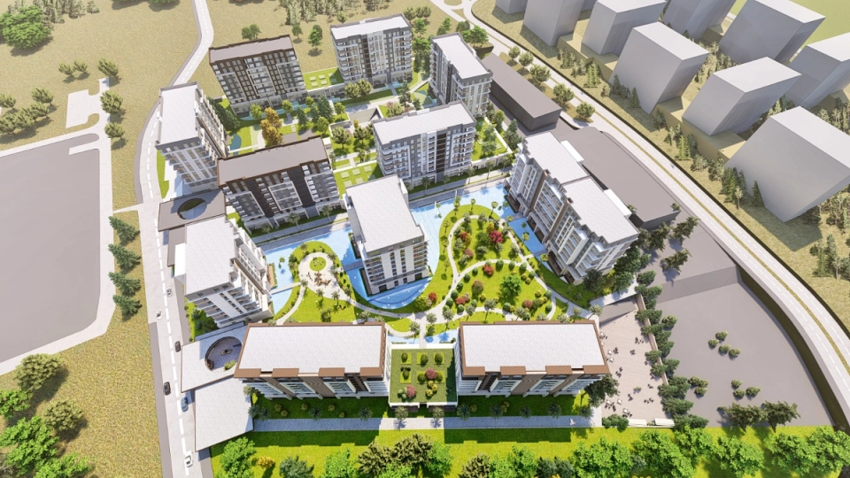 An apartment with special payment plans in Istanbul's growing neighborhood