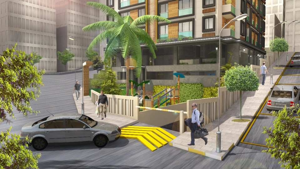 آپارتمان های لوکس در فاصله چند دقیقه‌ای ایستگاه مترو در Kagithane استانبول