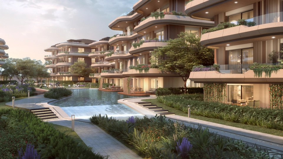 Stunning Seaside Apartments with Unique Design, Close to E5 and TEM Highways