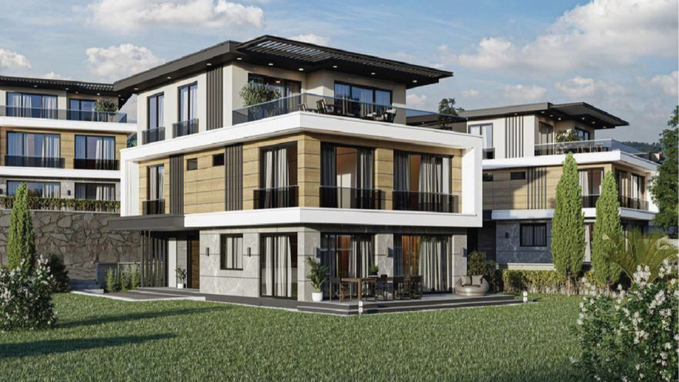 ویلاهای جدید در استانبول: جایی که تجمل و طبیعت  در کنار هم هستند!