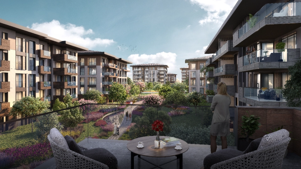 آپارتمان‌هایی لوکس در نزدیکی خط متروی مارمارای-فرودگاه