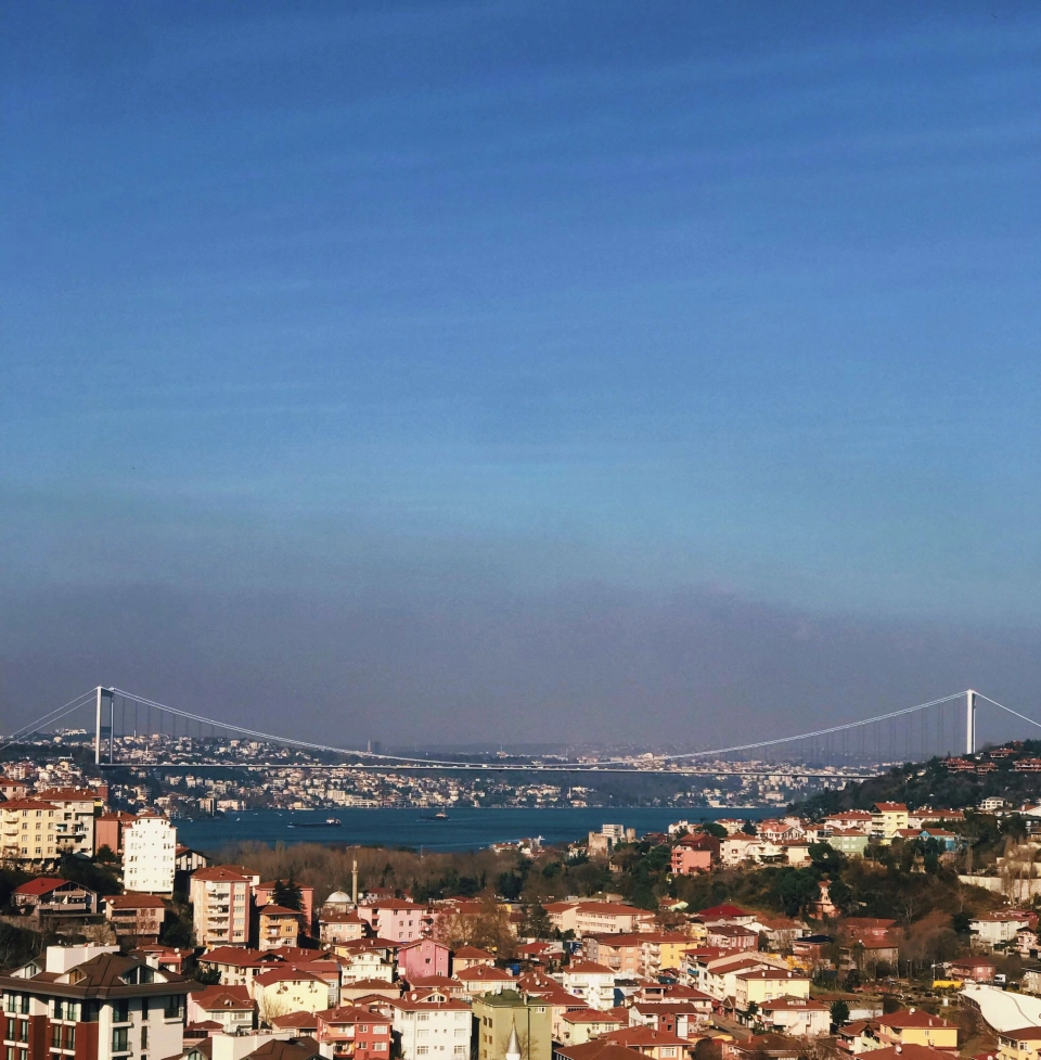 Apartment with a panoramic view of the Bosphorus