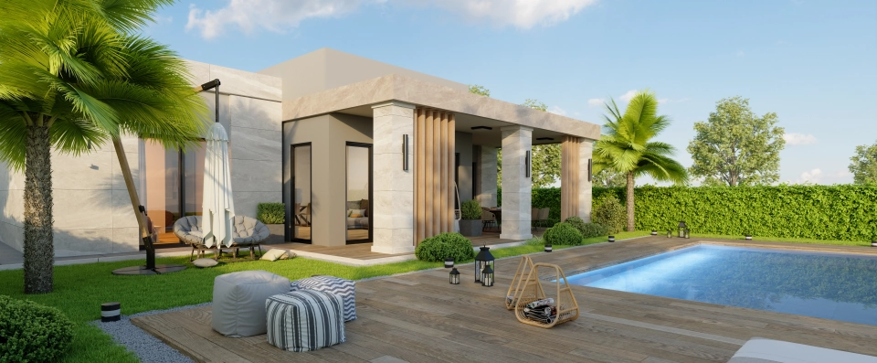 ویلاهایی با منظره دریا و دریاچه