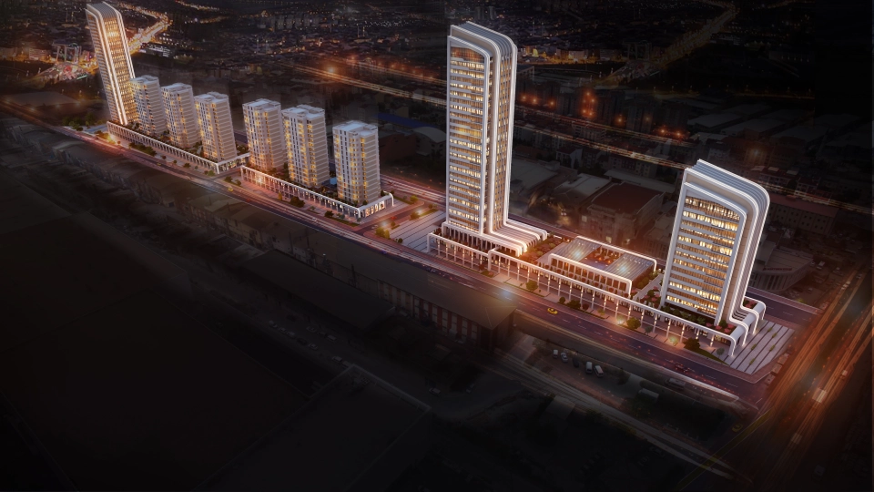 Excellent apartments to live and invest in Bahcesehir