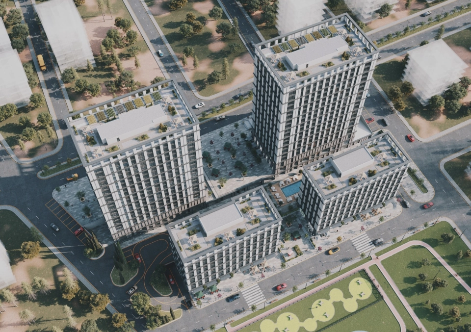Affordable residential units located in the Ümraniye