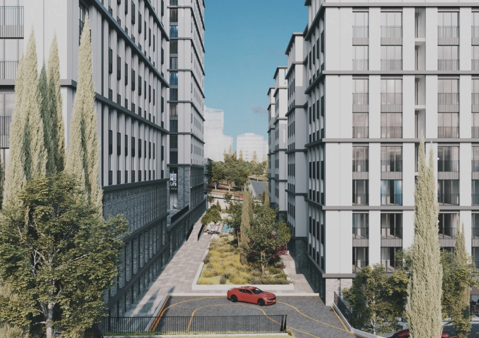 وحدات سكنية في منطقة عمرانية