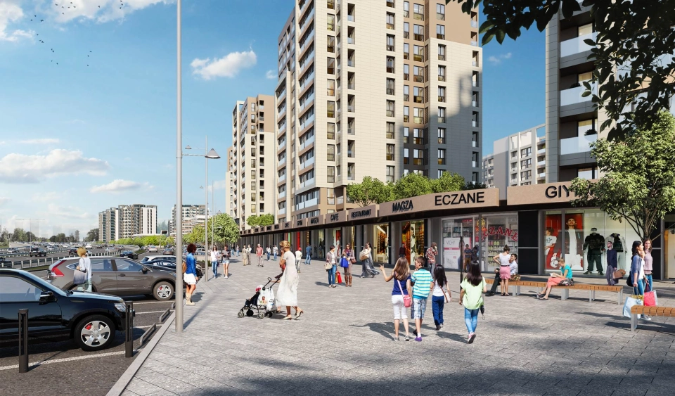 Apartment with easy access to public transport in Bashakshehir