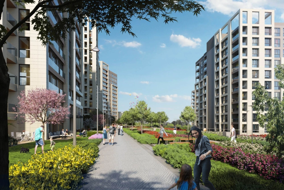 شقة مع سهولة الوصول إلى وسائل النقل العام في باشاك شهير