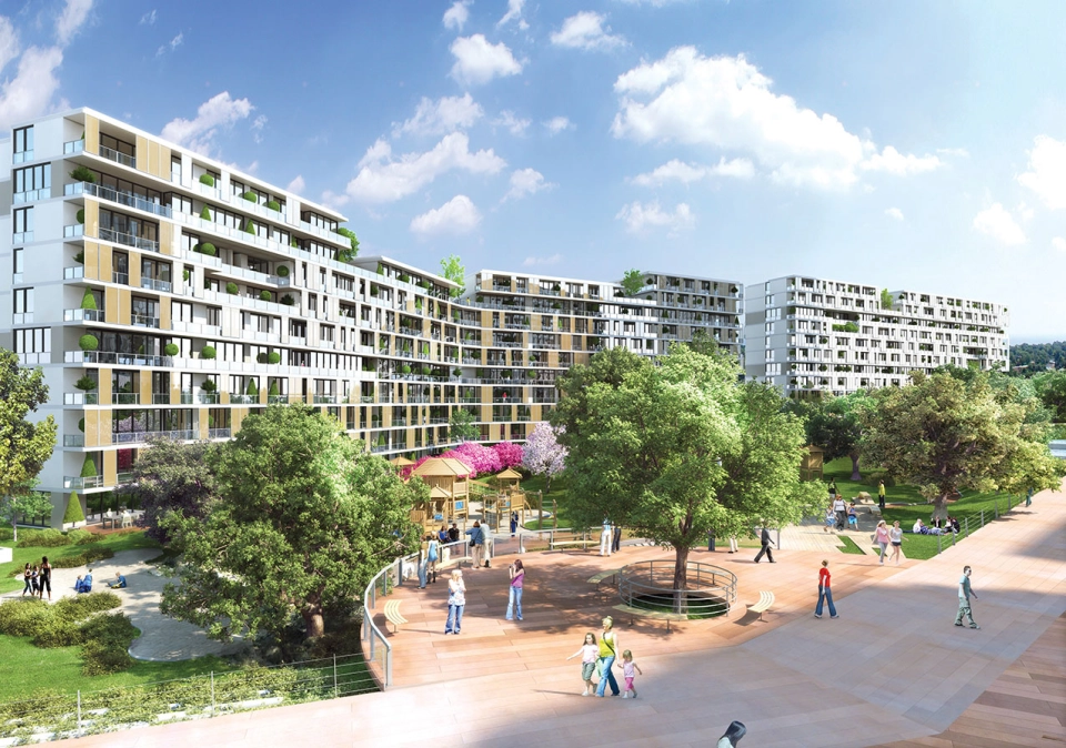 شقق سكنية فاخرة بعائد استثماري متميز في منطقة عمرانية